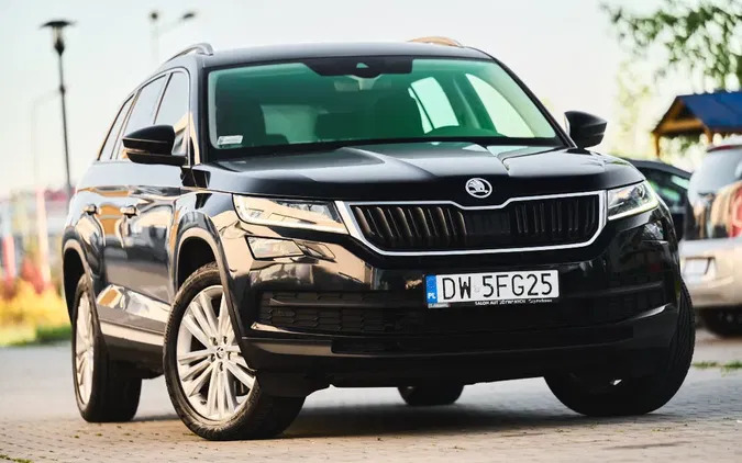 samochody osobowe Skoda Kodiaq cena 94900 przebieg: 185000, rok produkcji 2019 z Płock